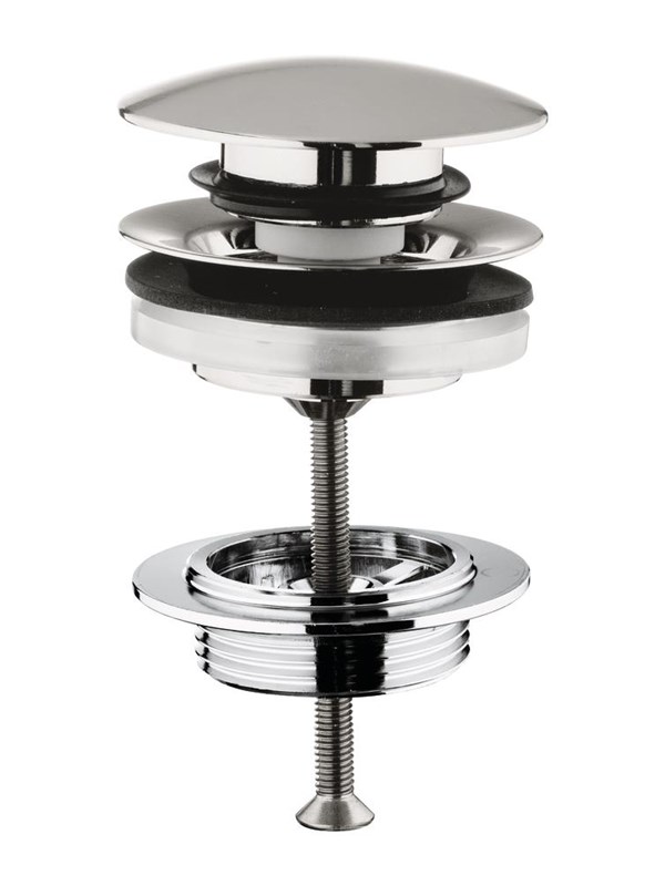 Grohe push-open waste set supersteel