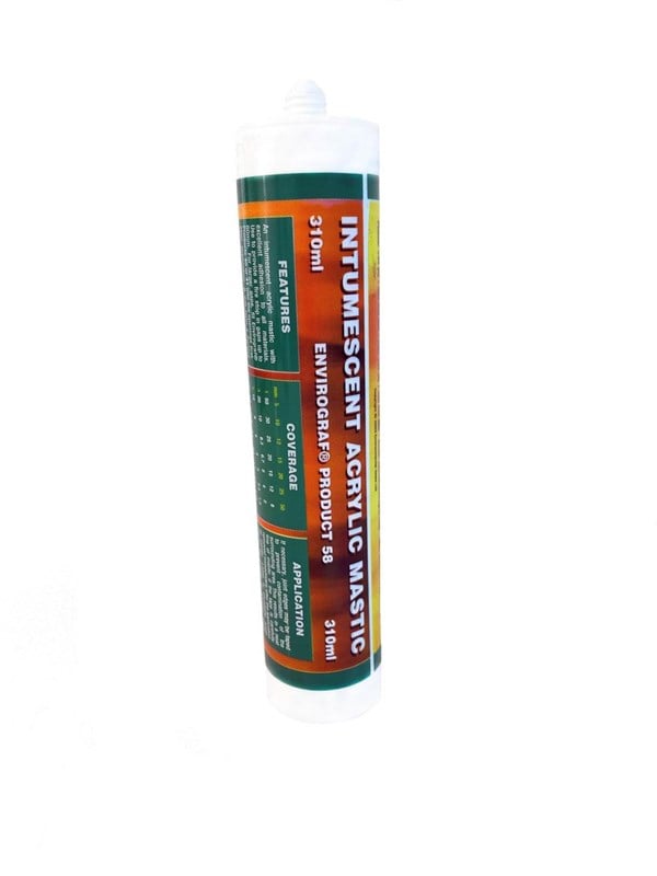 Karfa intumescent acrylic mastic p58 310 ml