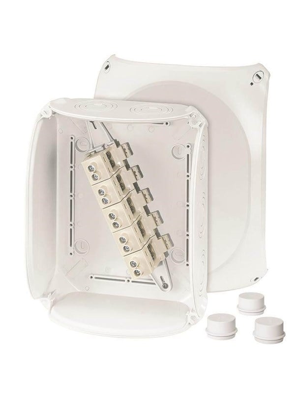 Produktfoto för Hensel DK 2525 G, Polykarbonat, Grå, IP55, 255 mm, 112 mm, 205 mm