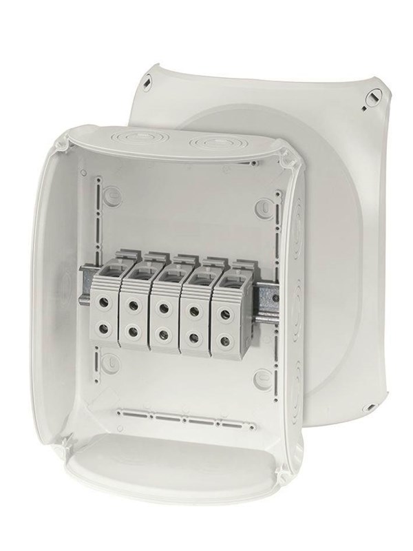 Produktfoto för Hensel KF 3535 G, Polykarbonat, Grå, IP66, IP67, IP69, 225 mm, 122 mm, 295 mm
