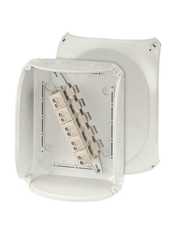 Produktfoto för Hensel KF 2525 G, Polykarbonat, Grå, IP66, IP67, IP69, 205 mm, 112 mm, 255 mm