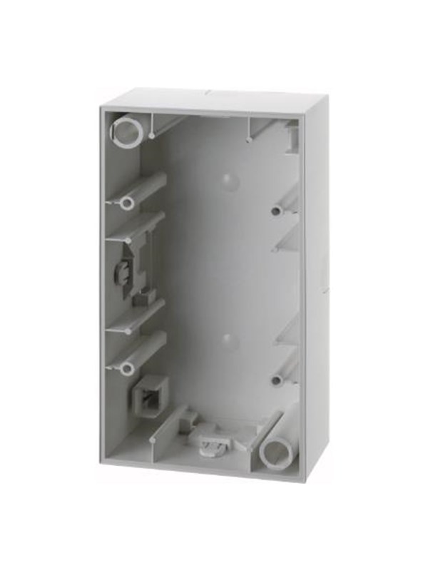 Berker Surface mounted housing 2gang s1 polar white