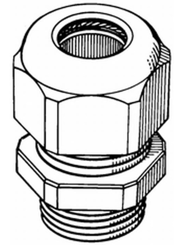 Wexøe Cable gland hsk-k pg21 13-18mm ip68 blue 1209210214
