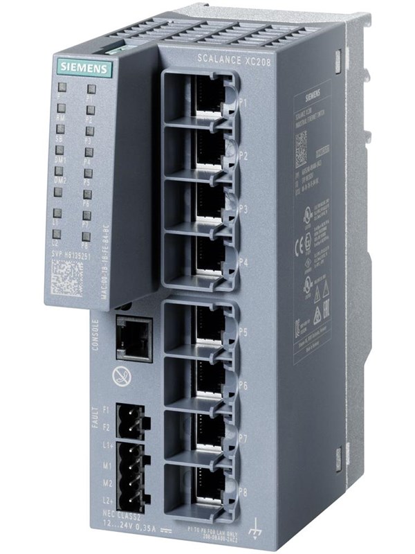 Produktfoto för Siemens 6GK5208-0BA00-2AC2
