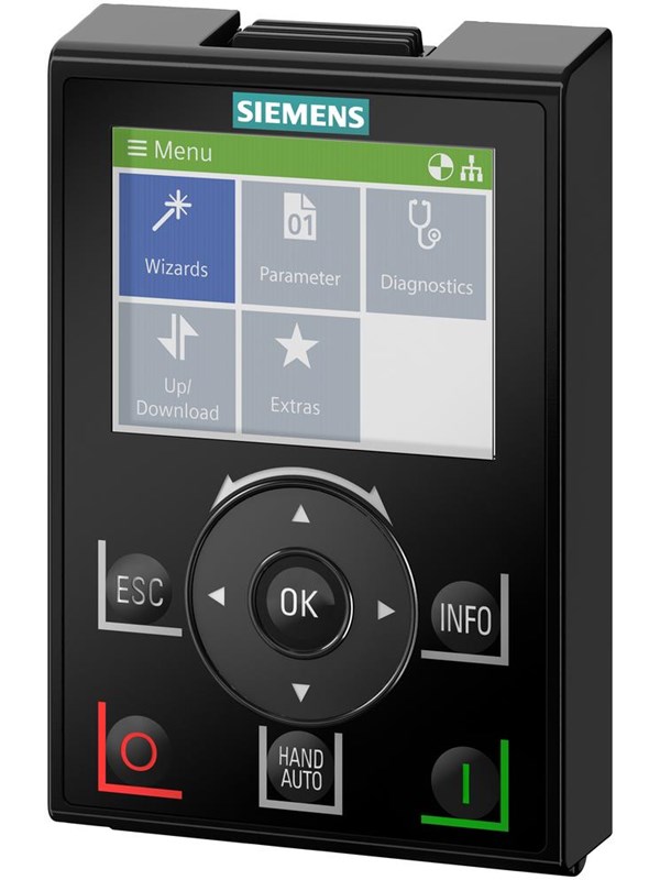 Siemens Sinamics g intelligent operator panel iop-2 for sinamics g120 g120p g110m g110d g120d g120c et 200pro fc-2