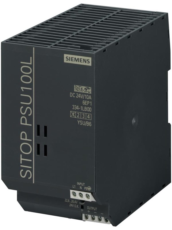 Siemens Sitop psu100l 24 v/10 a 6ep1334-1lb00