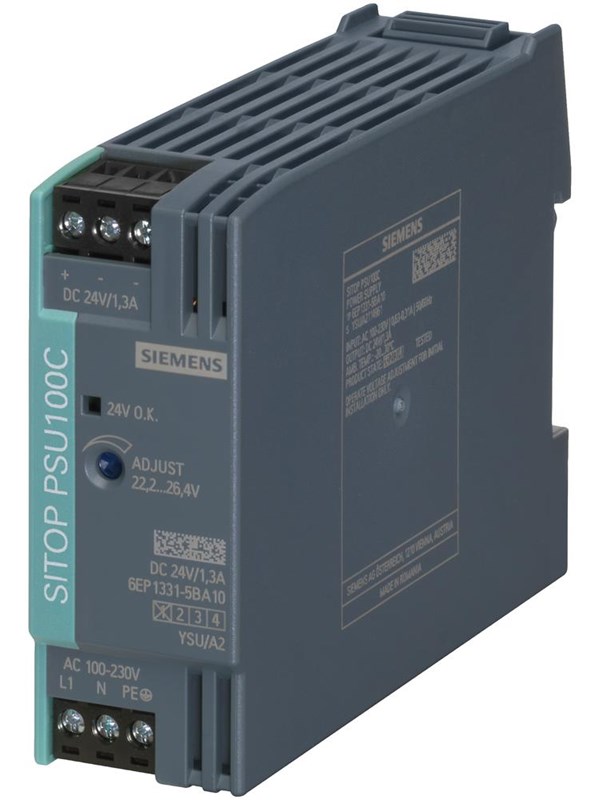 Siemens Sitop psu100c 24 v/1.3 a 6ep1331-5ba10