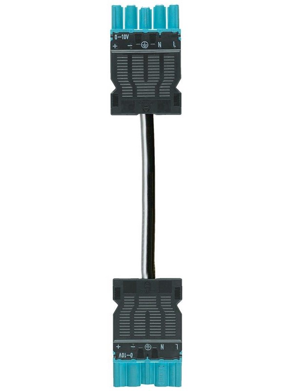 Wieland Gst18i5 cable male/female hf cpr: eca 1.5mm2 blue l=2m