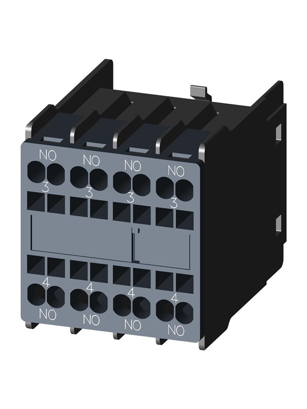 Siemens Aux. switch block 4no 3rh2911-2fa40