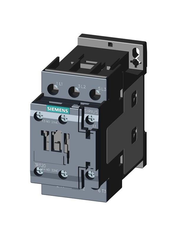 Siemens Contactor.ac3:15kw 1no+1nc dc24v 3rt2027-1bb40