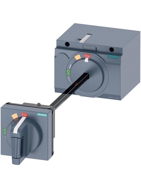 Siemens Door mounted rotary operator standard iec ip65 with door interlocking acc for: 3va1 100/160