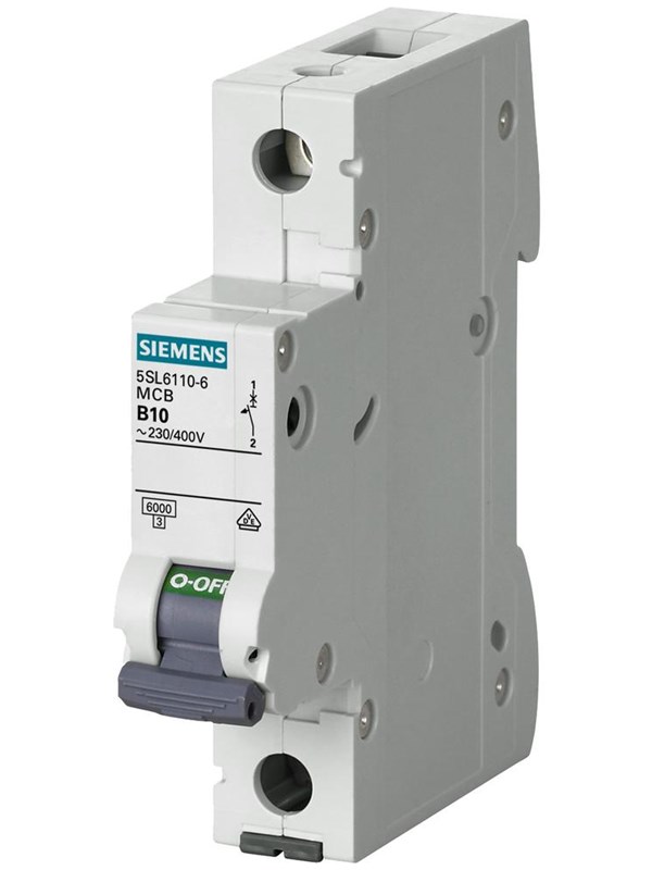 Siemens Circuit breaker 6ka 1pol c1 5sl6101-7
