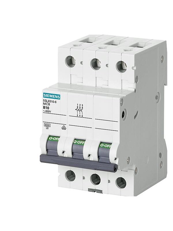 Siemens Circuit breaker 6ka 3pol c20 5sl6320-7