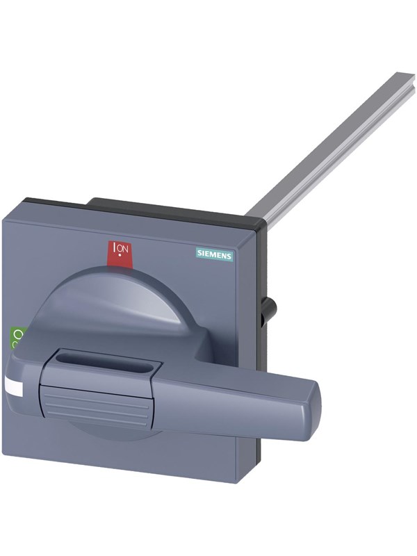 Siemens Door mounted rotary operator standard with tolerance compensation size 100x100 shaft 8 x 8 300mm 0 - i complete unit handle size 100mm