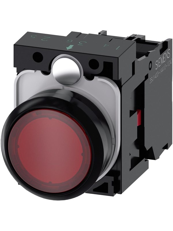 Siemens Illuminated pushbutton red