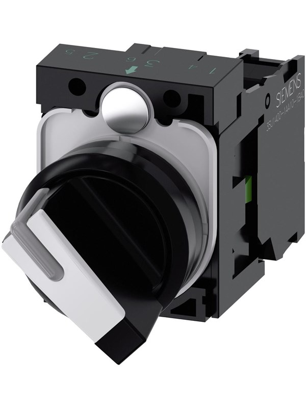Siemens Selector switch o-i black white