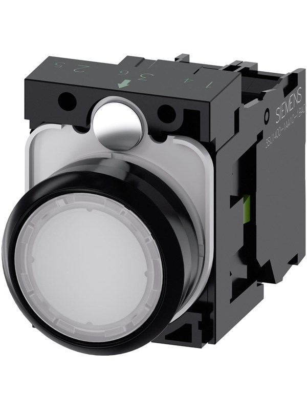 Siemens Illuminated pushbutton white
