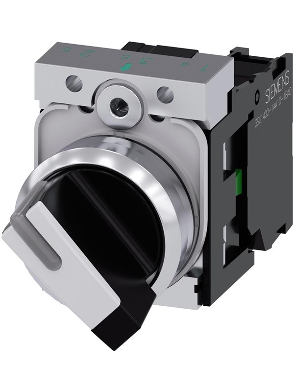 Siemens Selector switch o-i black white