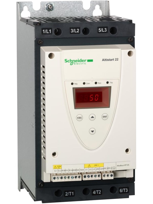 Schneider Electric Electronic soft starter control 220v pow