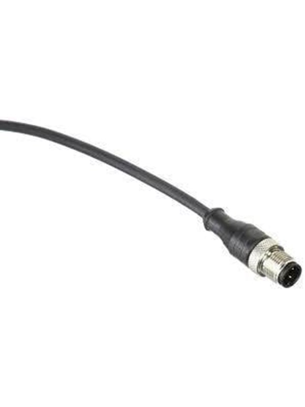 TELEMECANIQUE SENSORS Sensor cable  pur m12 4-pin male straight 5 meters xzcp1541l5