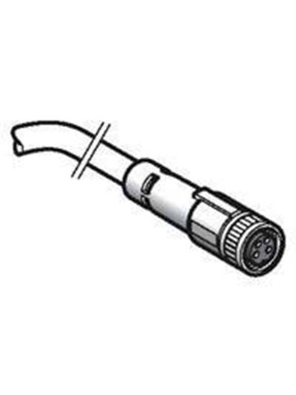 TELEMECANIQUE SENSORS Pur cable m8 4-pin female straight 10 meters