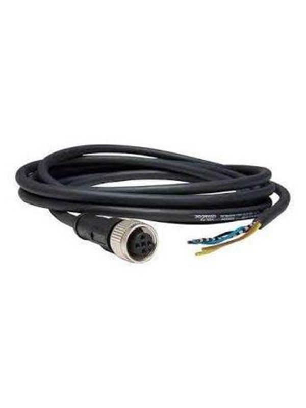 TELEMECANIQUE SENSORS Sensor cable  pur m12 5-pin female straight 5 meters xzcp1164l5