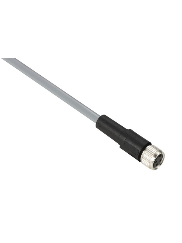 TELEMECANIQUE SENSORS Sensor cable  pvc m8 4-pin female straight 5 meters xzcpv0941l5
