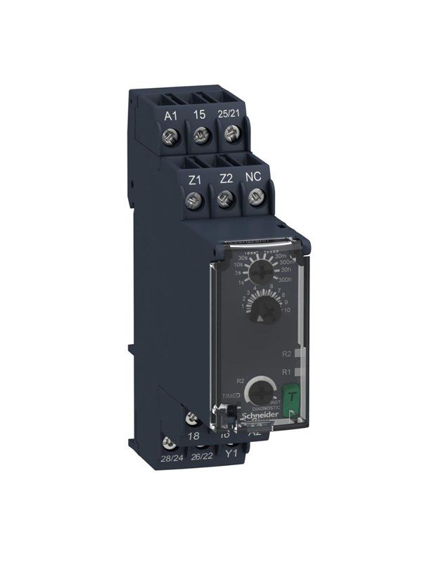 Schneider Electric Timer on-delay 1s-300h 2 c/o 24-240v