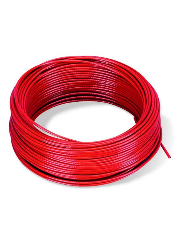 TELEMECANIQUE SENSORS Red galvanised cable ø 3.2 mm