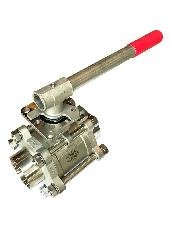 Lemvigh-Muller Ballvalve mars 88 ø63.5x1.6 sms rb 3-part