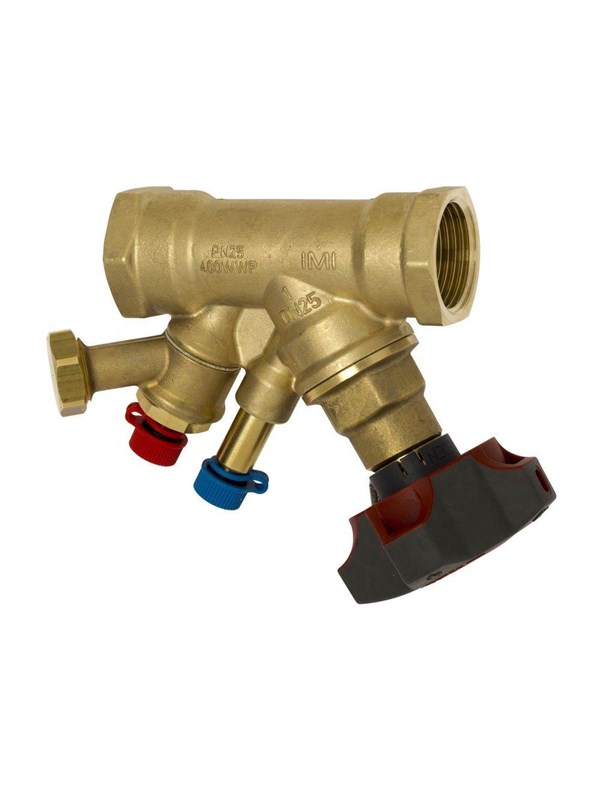 TA Balancing valve stad 20 female 12 drain