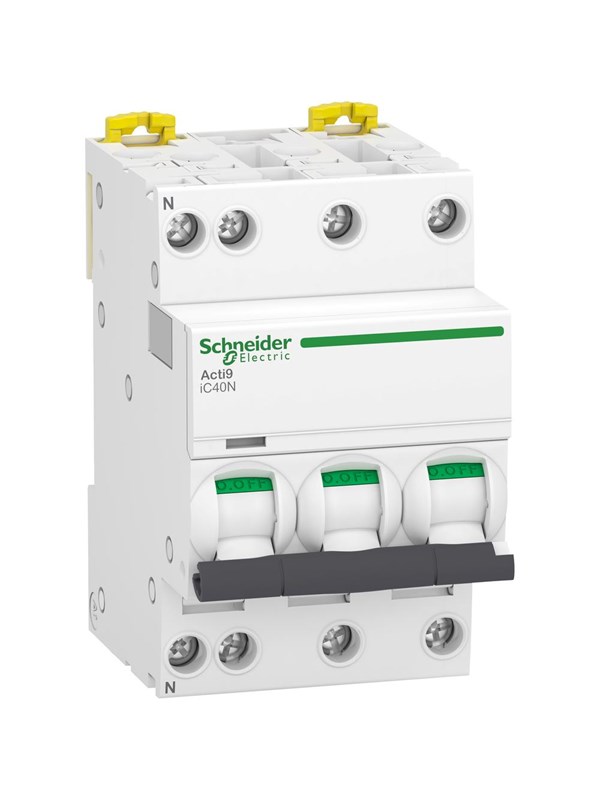 Schneider Electric Acti 9 ic40n 3pn c 13a mcb
