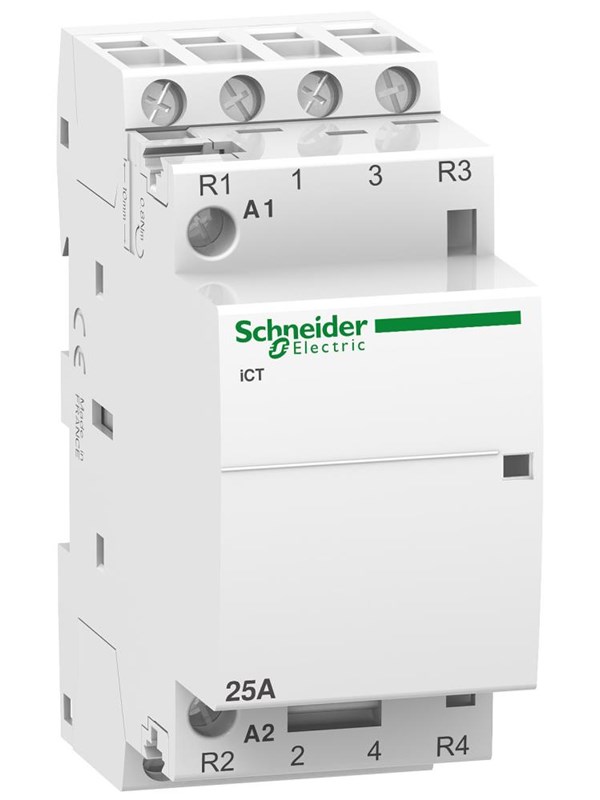 Schneider Electric Ict 25a 2no 2nc 220...240vac 50hz contac