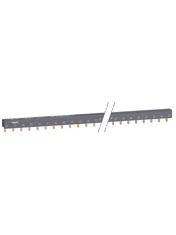 Schneider Electric Acti9 comb busbar - 3l+n - 18 mm pitch - 57 modules - 100 a