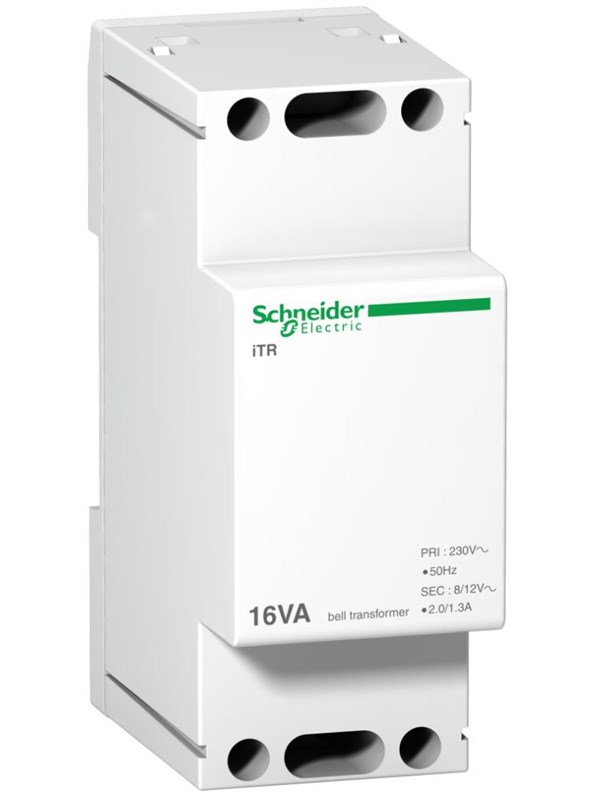 Schneider Electric Bell transformer 16va 230vca 8..12vca