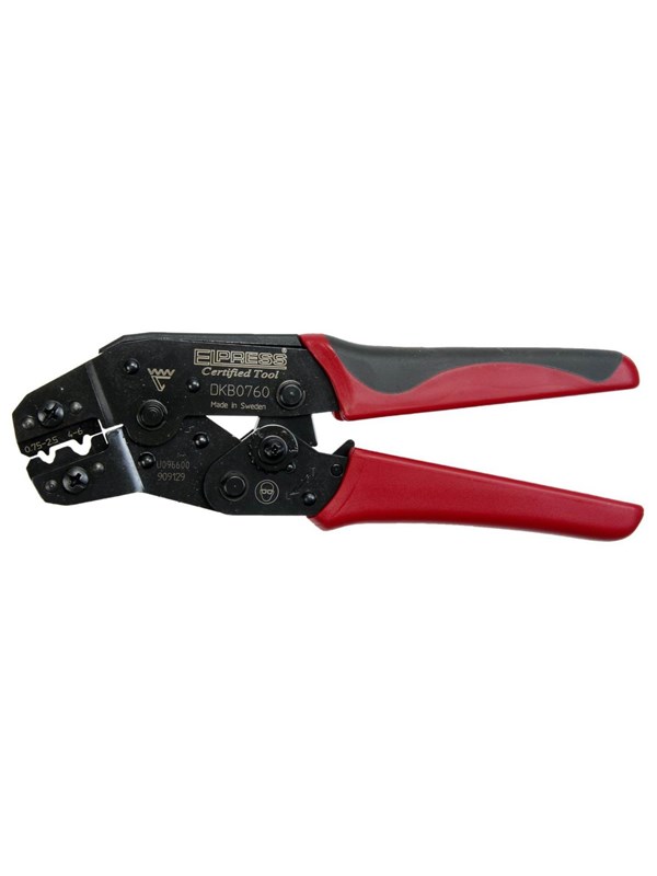 Elpress Crimp tool dkb0760 for  indent crimps 0.75-6mm2