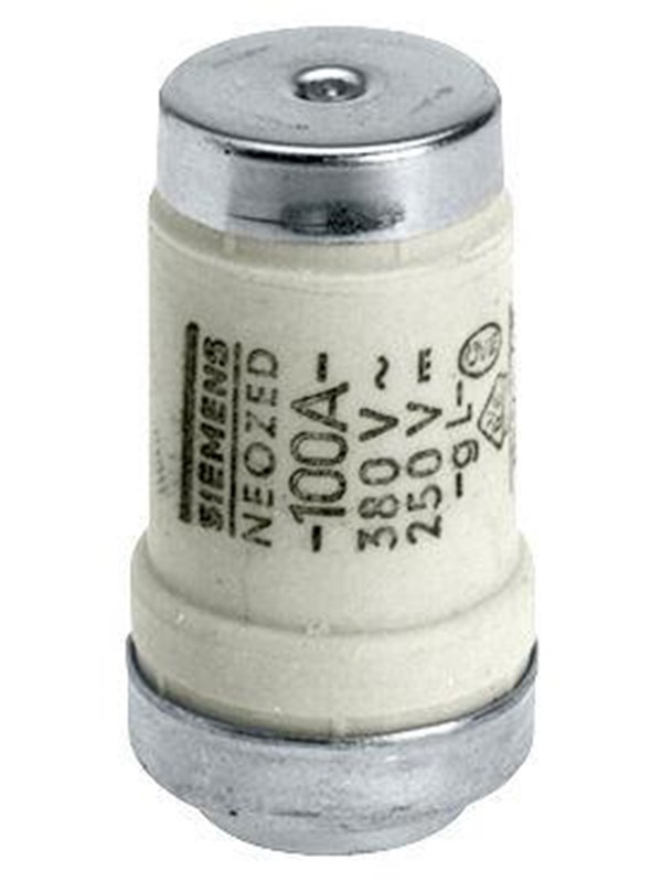 Siemens Neozed fuse link gl size d03 100a 5se2300