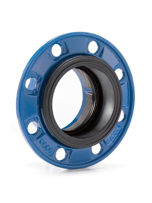 Avk combi-flange for pe- and pvc pipes pn 10/16 dn65 mm ø75 mm