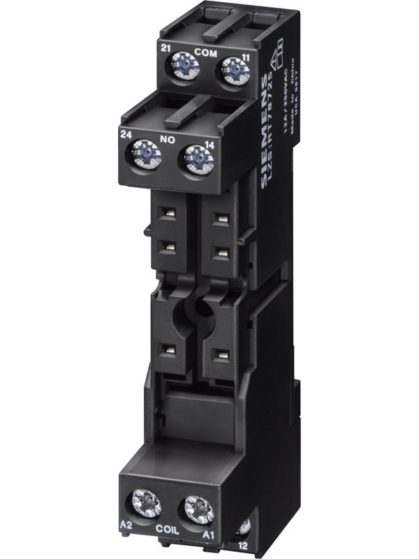 Siemens Plug-in relay base 15mm lzs:rt78725