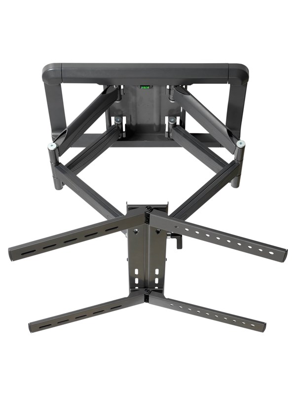 Vivanco Väggfäste, 2-arm, Curved, <85"/60kg, Full motion - Max 60 kg - recommended for 85"