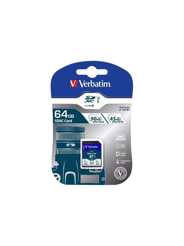 Verbatim Pro Sd 64gb