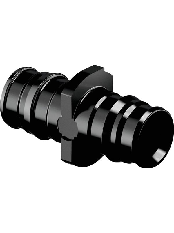 Uponor q&e coupling ppsu black 16 mm