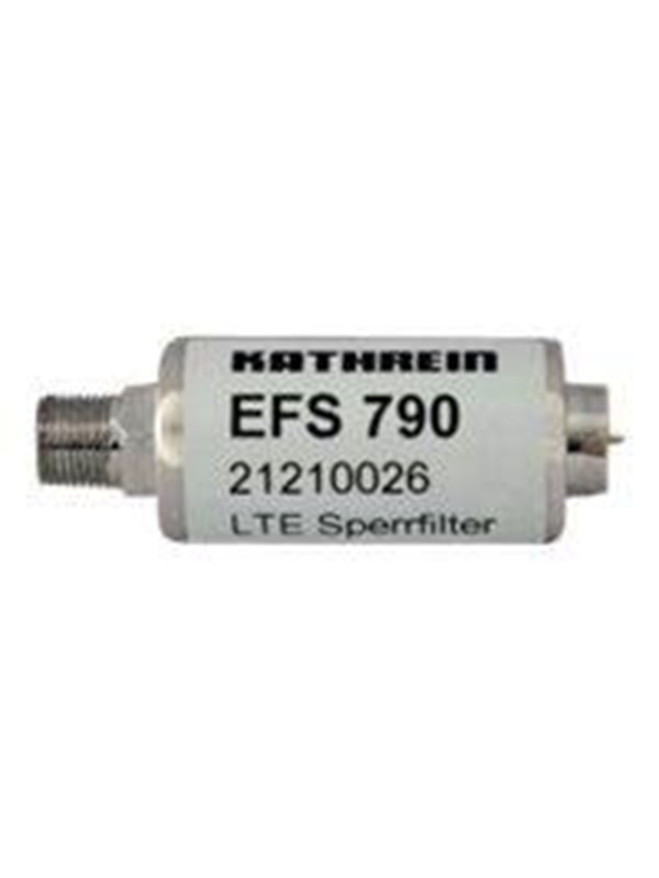 Produktfoto för Kathrein EFS 790, 75 O, 0,822 - 1 GHz, Silver, F/F