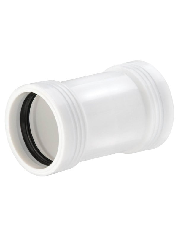 Wavin Wafix pp double socket sleeve ø32 mm white