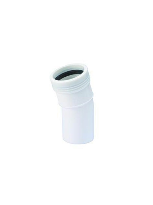 Wavin Wafix pp bend 15° x 50 mm white