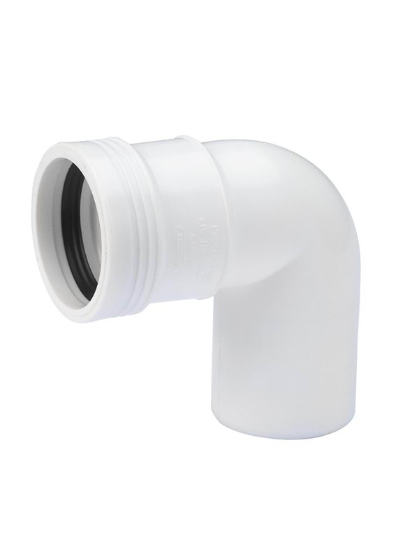 Wavin Wafix pp bend 88.5° x 50 mm white