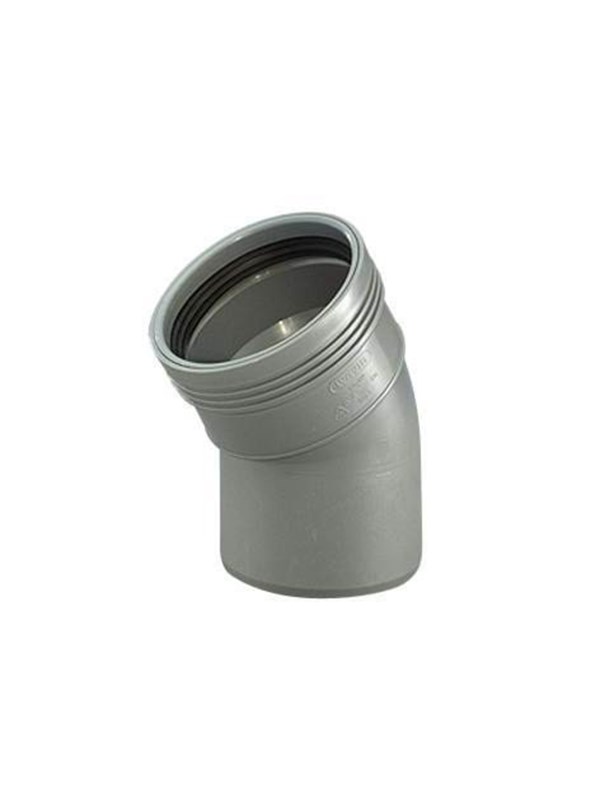 Wavin Wafix pp bend 30° x 32 mm grey