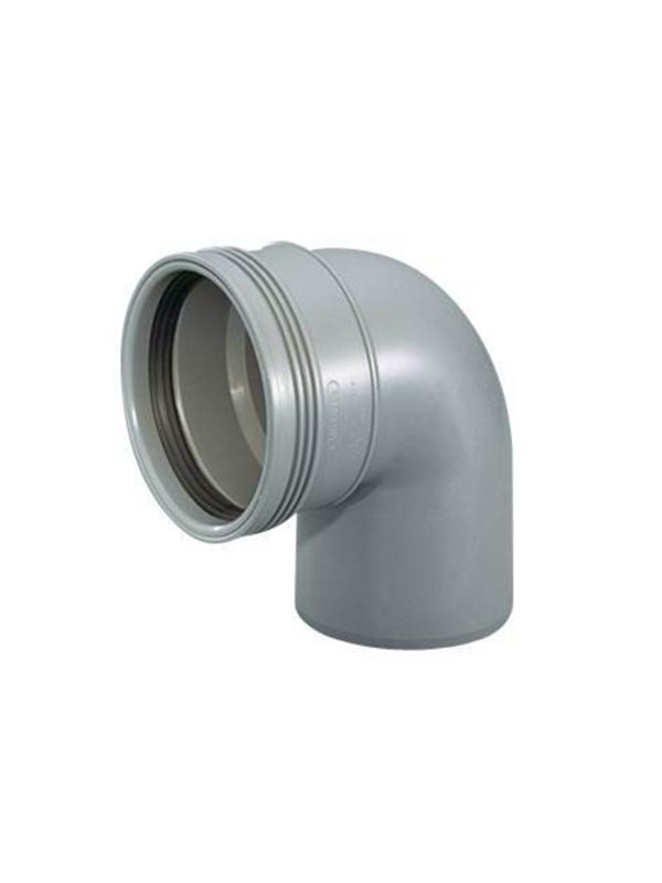Wavin Wafix pp bend 88.5° x 32 mm grey