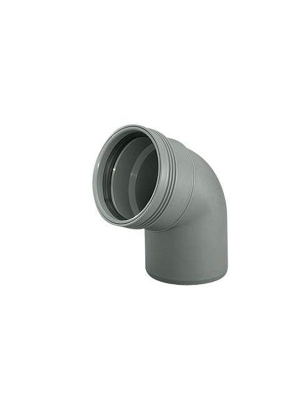 Wavin Wafix pp bend 67° x 50 mm grey