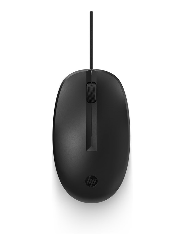 HP 125 Wired Mouse (265A9UT) - Mouse - Svart